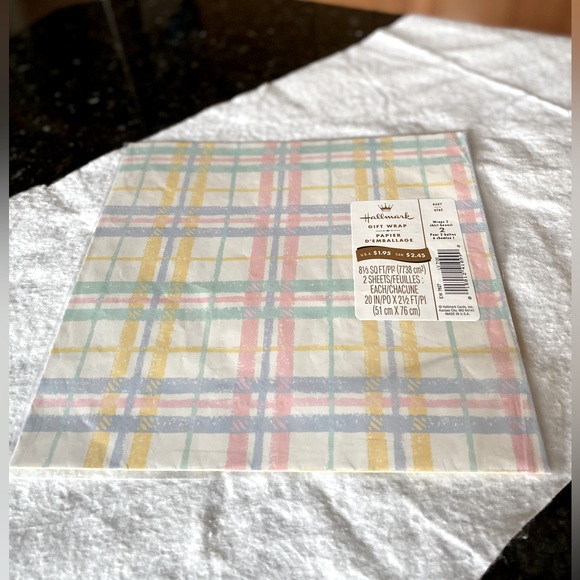 Vintage HALLMARK Baby Gift Wrap - Picture 1 of 3